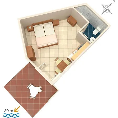 By The Sea Mavarstica, Ciovo - 1108 Apartament